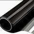 Fletë vetëngjitëse PVC me mbrojtje UV ngjyrë e zezë 2m x 60cm