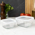 Kontejnerë ushqimi Frigoverre Fresh katror hermetikë